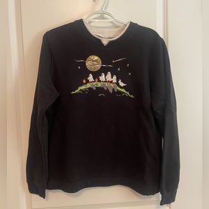 Vintage Halloween White Stag Sweatshirt